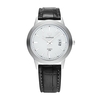 YAZOLE hommes montre à quartz montre-bracelet pour homme avec blocage de la lumière bleue en verre minéral affichage du calendrier du temps pointeur lumineux 3ATM étanche montres d