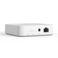 Yeelight Mesh Gateways Hub Télécommande sans fil pour éclairage domestique Commande vocale Compatible avec Homekit/Alexa/Mijia/