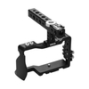 YELANGU Cage de caméra avec poignée supérieure et serre-câble Film Film Making Stabilisateur de cage vidéo Aviation en aluminium avec support de chaussure froide