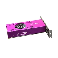 Yeston RX550-4G 4HD GA 4-écran carte graphique 4GB/128bit/GDDR5 prise en charge de la mémoire écran divisé avec Ports de sortie 4*HD