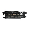 Yeston RX6600XT-8G D6 PA carte graphique de jeu avec mémoire 8G/128bit/GDDR6 3 ventilateurs de grande taille plaque arrière en métal lumière respiratoire