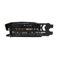 Yeston RX6600XT-8G D6 PA carte graphique de jeu avec mémoire 8G/128bit/GDDR6 3 ventilateurs de grande taille plaque arrière en métal lumière respiratoire