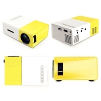YG300 Mini Projecteur Audio YG-300 HD USB Mini Projecteur