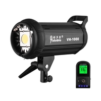 Yidoblo VH-1000 professionnel 100W 5500K lumière du jour Studio LED lumière vidéo lumière de remplissage photographie lampe continue