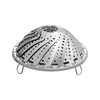 Yiwu Yishi Pliable En Acier Inoxydable Plateau À Vapeur Panier À Nourriture Maille Cuiseur À Vapeur De Légumes Cuiseur À Vapeur Multi-Fonction Rétractable Pliant Cuisine À Vapeur Outil De Support À Vapeur