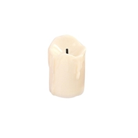 YK5015 Bougie LED sans flamme Ampoule scintillante lumineuse Lampe à thé à piles avec flammes réalistes Faux bougie pour anniversaire / mariage / Noël