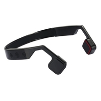YKL-701 Conduction osseuse casque sans fil BT 4.0 écouteurs étanches courroie de cou Outdoor Sports musique casque mains libres w / Mic Black pour iOS Android Smart Phones Tablet PC portable