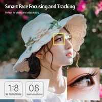 YNLENS YN85mm F1.8S DF 85MM Objectif de caméra à mise au point automatique F1.8 Grande ouverture 8 groupes 9 lames Moteur de mise au point de haute qualité Remplacement intelligent de la mise au point du visage pour les caméras Sony E-Mount