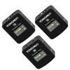 YONGNUO Feng One-Trigger-Two 2.4G Système de microphone sans fil avec 2 * émetteurs + 1 * récepteur + 2 * Microphones à pince