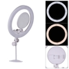 YONGNUO YN208 3200K-5500K Anneau de lumière vidéo LED bicolore Type embellir la lumière avec maquillage Miroir Titulaire de téléphone pour portrait photographie Live Show Beauté Selfie
