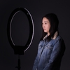 YONGNUO YN308 3200K ~ 5500K Bi-Color Temperature Télécommande sans fil LED Video Ring Lumière Annulaire et Frameless Apparence Conception réglable CRI≥95 Luminosité avec télécommande Poignée Grip pour Portrait Live Video selfie
