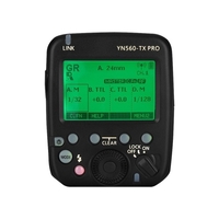 YONGNUO YN560-TX PRO Émetteur sans fil Speedlite avec déclencheur flash 2.4G avec écran LCD pour appareil photo reflex numérique Nikon pour YN862N / YN968N / YN560III / YN560IV / YN560Li / YN760 / YN660 / YN685 Récepteur RF602-RX