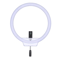 YONGNUO YN608 5500K Température de couleur Sans fil à distance LED Anneau Vidéo Lumière Annulaire et Frameless Apparence Design Luminosité réglable CRI≥95 avec télécommande pour Portrait Live Video Selfie