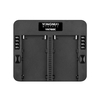 YONGNUO YN750C chargeur de batterie au Lithium professionnel double canal fente de charge de batterie support accessoire de Charge lente rapide