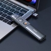 Youpin Baseus Presenter Télécommande pointeur laser sans fil 2, 4 GHz