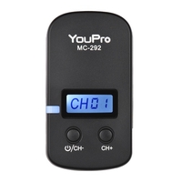 YouPro MC-292 S2 2.4G Télécommande Sans Fil LCD Timer Déclencheur Récepteur Récepteur 32 Canaux pour Sony A7 A7II A7S A7SI A7RII A6300 A6000 A5100 A5000 A3000 HX3000 HX50 HX60 RX100 RX100II RX10III