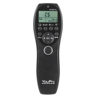 YouPro YP-870 DC2 2.4G Télécommande sans fil LCD Timer Shutter Release Transmitter Receiver 32 canaux pour Nikon D750 D7100 D7200 D7000 D600 D610 D5500 D3300 D3200 D3100 D5300 D5200 D5300 Appareil photo reflex