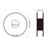 YOUSU Silk Shiny PLA 3D Printer Filament 1.75mm Dimensionnelle Soie Métallique Précision +/- 0, 02mm 1kg (2, 2lbs) Consommables d