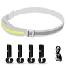 YSANAM Lampe Frontale avec Crochets Phare Rechargeable IPX4 Résistant à l