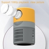 YT400 LED Mobilephone vidéo projecteur Home cinéma lecteur de film Mini Smartphone projecteur Portable clair projecteur