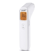 Yuwell YHW-2 Thermomètre infrarouge numérique pour adultes et enfants Thermomètre frontal sans contact Thermomètre pour bébé avec écran LCD/fonction mémoire/alarme de fièvre/lecture précise instantanée