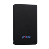 Yvonne 2.5 "USB 3.0 HDD Disque dur Mobile Externe Stockage HDD Portable Compatible Pour PC Mac De Bureau Ordinateur Portable Noir 320 Go