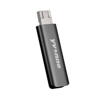 yvonne Y15D USB3.0 haute vitesse télescopique 128 Go USB Type-C Micro USB trois ports OTG Flash Drive pour téléphone portable / PC / ordinateur portable noir