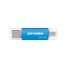 yvonne YT601-3 USB3.0 U disque haute vitesse 64GB OTG Double Ports lecteur Flash USB multifonctionnel pour téléphone / PC / ordinateur portable