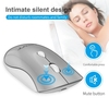 YWYT G864 2.4G souris sans fil Design ergonomique 3 vitesses réglable DPI batterie au Lithium Rechargeable 500mAh intégrée argent