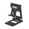 Z10A Support de téléphone portable réglable Support de téléphone de bureau entièrement pliable Alliage d
