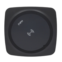 ZAPO 5W QI chargeur sans fil Intelligence USB Pad de charge pour iPhone 8/8 plus / X Samsung S8 Note 8 Noir