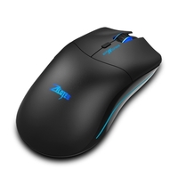 ZELOTES F-22 souris de jeu sans fil 2, 4 GHz souris de jeu souris optique 6 touches Design ergonomique avec 3 DPI réglables pour ordinateur portable PC