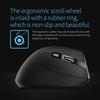 ZELOTES F-36A 2.4G Souris sans fil Chargement Blu-ray 6 boutons Souris optique 3 niveaux DPI noir