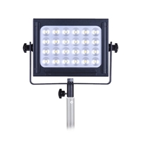 Zifon ZF-5000 24 torche vidéo LED Dimmable DSLR Caméscope Light Panel w / Blanc Orange Filtre High Power Ultra Bright pour Photo Studio