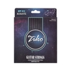 ZIKO Cordes de guitare acoustiques enduites de cordes de guitare haut de gamme Noyau en acier hexagonal Revêtement antirouille en bronze phosphoreux Lot de 6 cordes