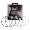 ZIKO DN-010 Cordes de guitare à lumière normale pour guitares électriques Hexagonal Core Namo Coating Nickel Winding 6pcs Strings Set