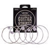 ZIKO DPA-70 Cordes de guitare classique Tension de lumière normale Chaîne en nylon enroulée en argent Anti-rouille Ensemble de 6 pièces Accessoires d