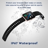 ZL23 Smart Bracelet 1.72 pouces TFT écran tactile 30 types de Modes de sport / podomètre / fréquence cardiaque / pression artérielle / notifications rappel