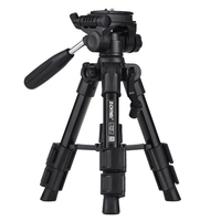 Zomei Q100 52 cm / 20 "léger Portable en aluminium caméra de voyage Mini trépied de table avec plaque de libération rapide / support de téléphone / sac de transport pour Canon Nikon Sony DSLR Smartphone