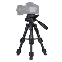 Zomei Q100 52 cm / 20 "Léger Portable En Aluminium Caméra Voyage Mini Trépied de Table avec Quick Release Plate / Sac de Transport pour Canon Nikon Sony DSLR Smartphone