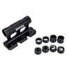 ZTTO support de fourche de vélo à dégagement rapide à travers les porte-essieux bloc de fourche avant porte-bagages de toit de voiture pour 5x100mm 12x100mm 15x100mm 15x110mm