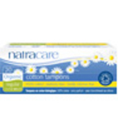 20 Tampons normaux sans applicateur en coton Natracare
