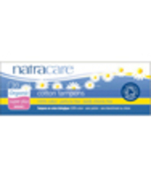 20 Tampons super plus sans applicateur en coton Natracare