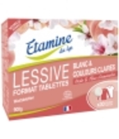 30 tablette lessive spéciale linge blanc Pêche et Fleur Etamine du Lys