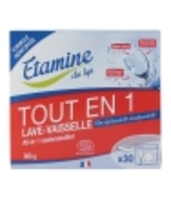 30 Tablettes Lave vaisselle tout en Etamine du Lys