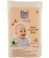 60 Maxi carrés bébé coton Bel Nature