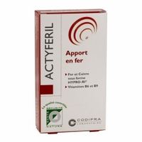 Actyferil 60 gélules codifra
