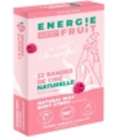 Bandes de cire froide naturelles corps Fruits rouges 32 Energie Fruit