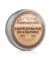 Beurre de karité extra pur Bio équitable sans parfum Oleanat