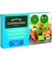 Bouillon cube végétal pauvre en sel Natur Compagnie